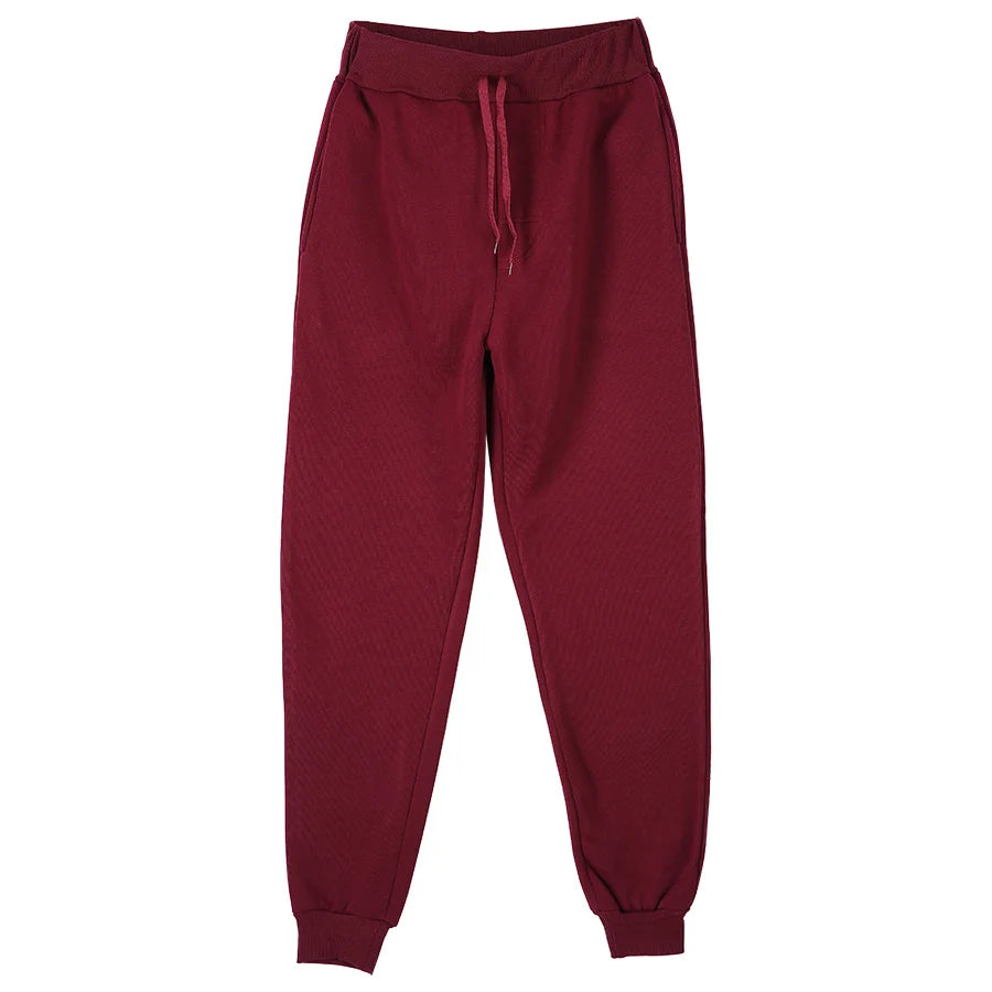 Men’s Athletic Training Joggers Loose Fit Fleece Sweatpants
