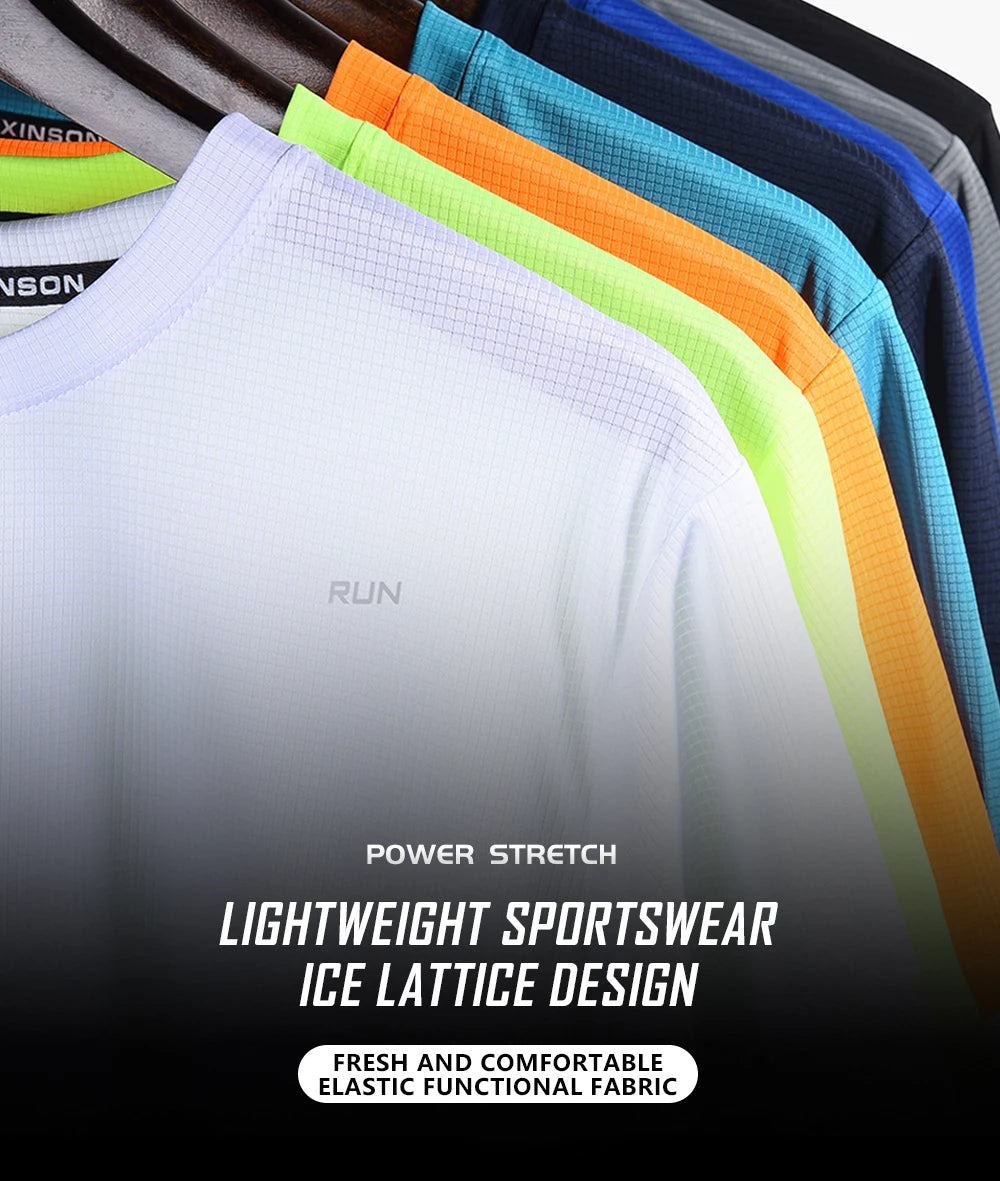 Men’s Ice Silk Long Sleeve Quick-Dry Sun Protection Shirt