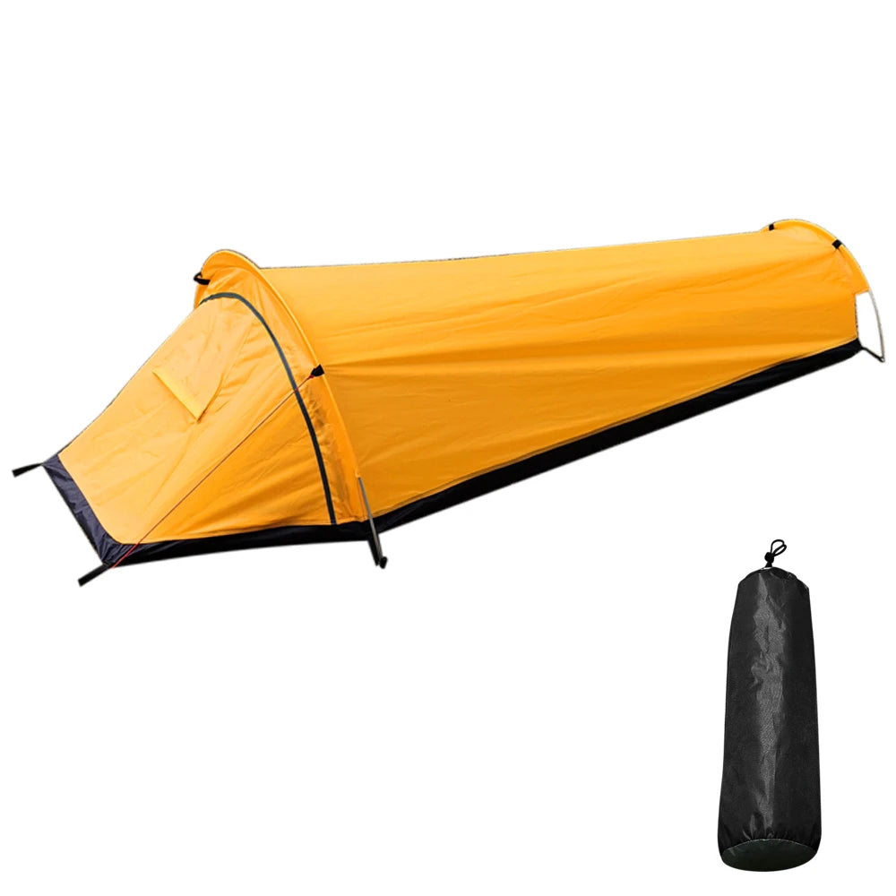 Single Person Backpacking Tent Waterproof Lightweight Camping