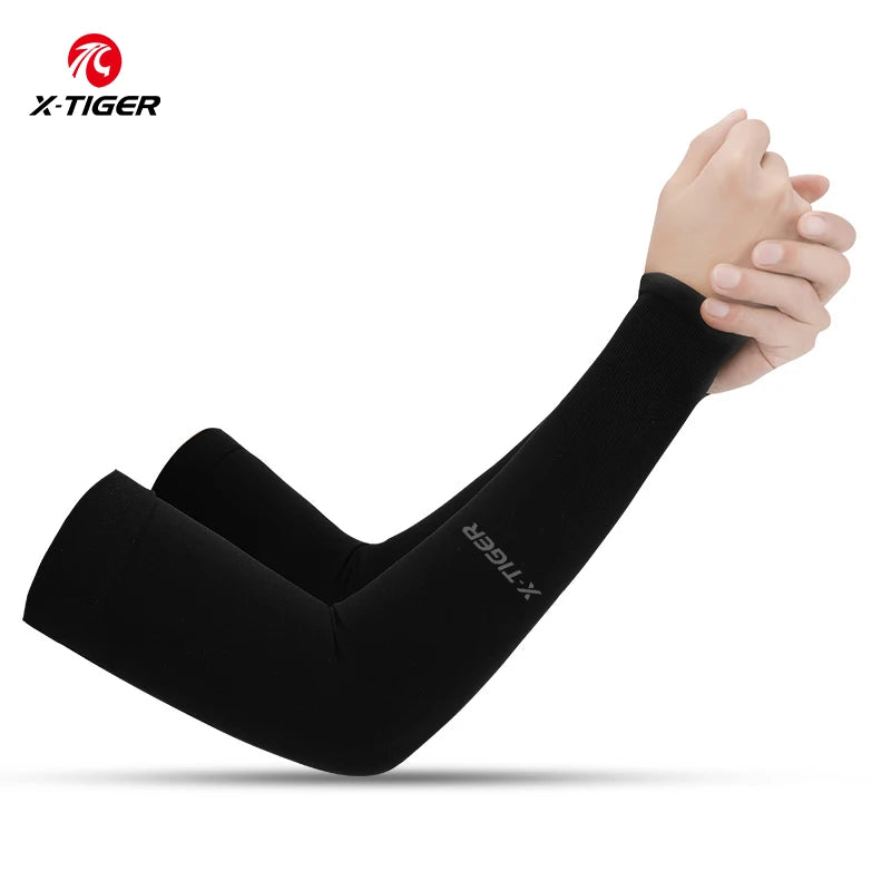 X-TIGER Cycling Arm Sleeves UV Protection Ice Fabric