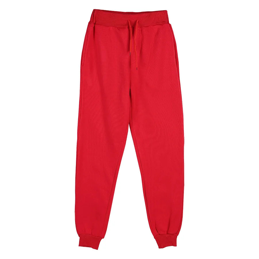 Men’s Athletic Training Joggers Loose Fit Fleece Sweatpants
