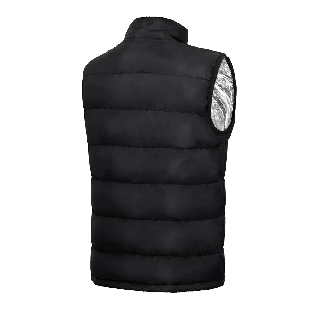 USB Heated Jacket with 9 Zones Electric Graphene Heat Coat