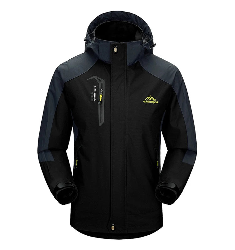 TRVLWEGO Men’s Waterproof Hiking Jacket Outdoor Windbreaker