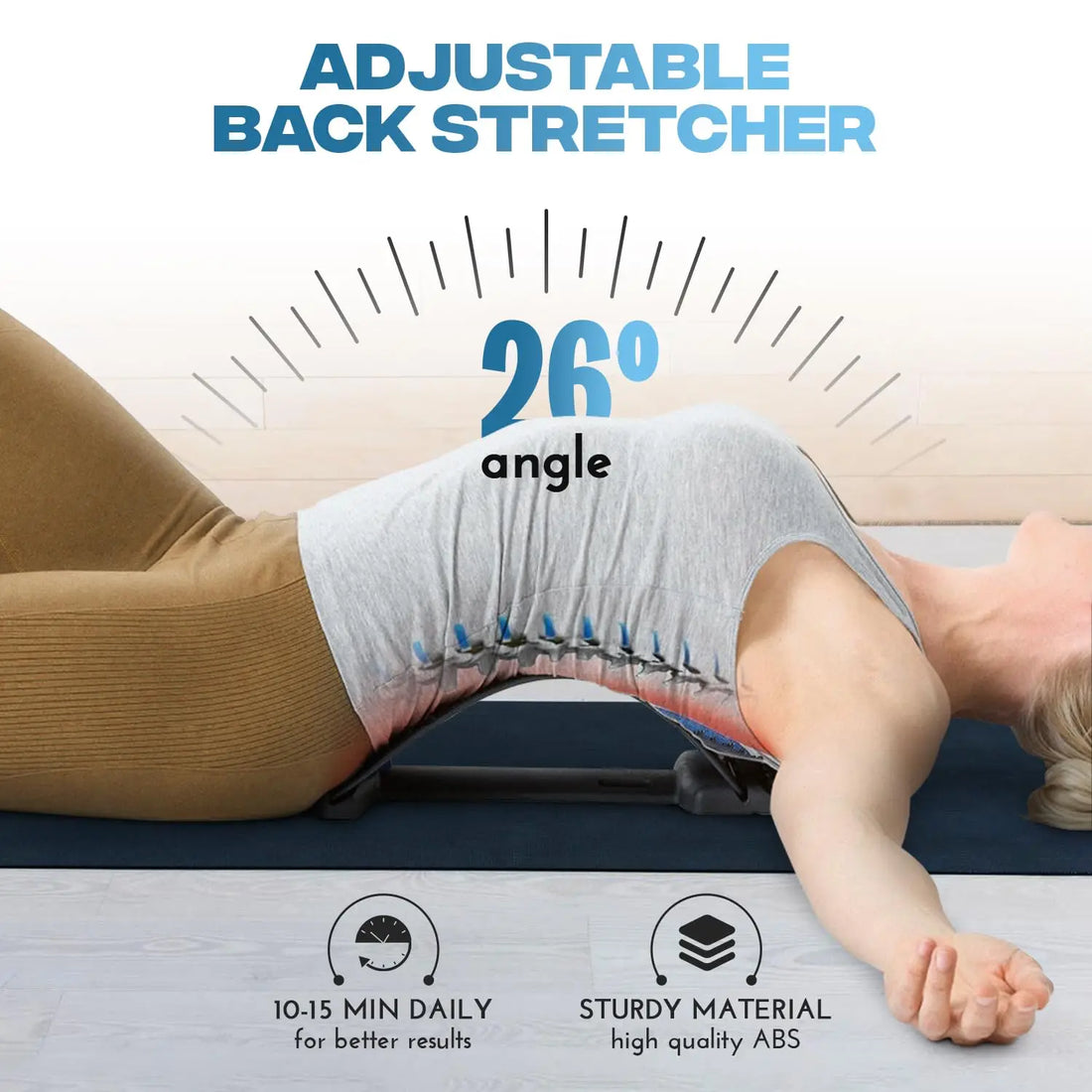 Lumbar Stretching & Massage Device
