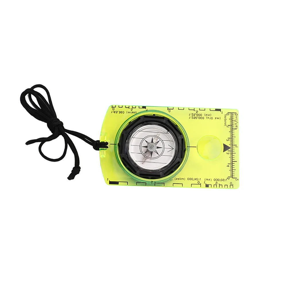 Waterproof Orienteering Baseplate Compass for Hiking and Navigation