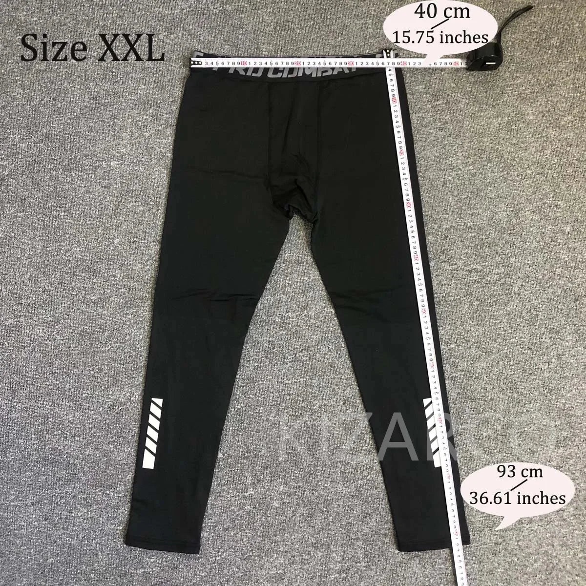 Men’s Warm Compression Leggings Dry Fit Running & Training Pants