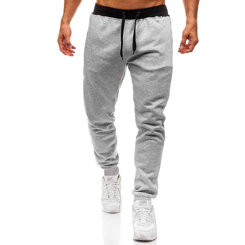 Men’s Athletic Training Joggers Loose Fit Fleece Sweatpants