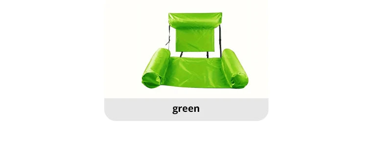 PVC Inflatable Floating Hammock Pool & Beach Lounger