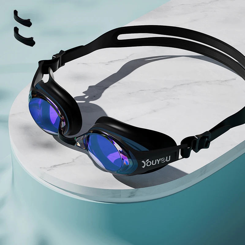 Adult/Youth Swimming Goggles Anti-Fog UV Waterproof Swim Glasses