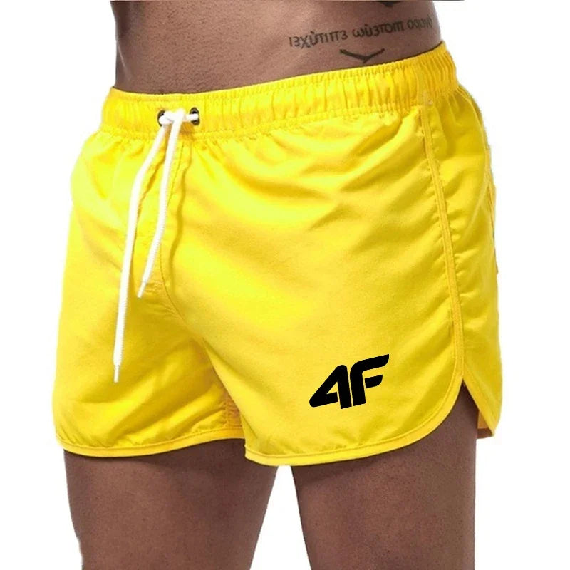 Men’s Quick-Dry Beach Shorts Swim Surf Gym Trunks
