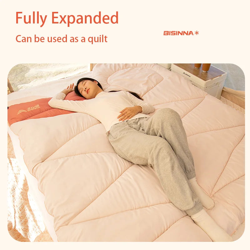 BISINNA Ultralight 4 Season Warm Camping Sleeping Bag