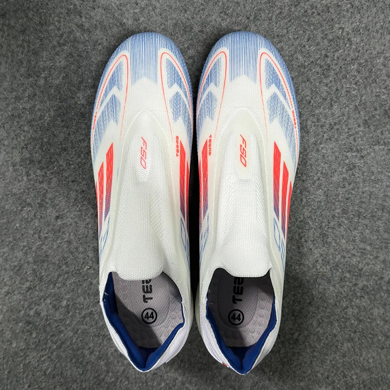 Men’s Soccer Shoes – Studded Indoor & Field Football Cleats, Non-Slip