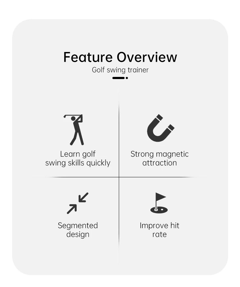 Magnetic Golf Lie Angle Adjustment Tool & Alignment Indicator