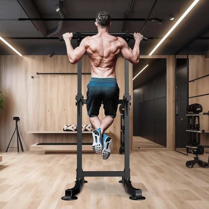 Adjustable Power Tower – Pull-Up, Dip & Chin-Up Station for Home Gym