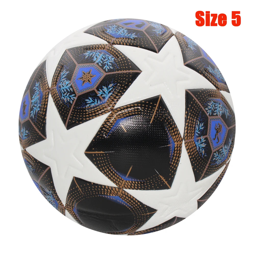 Professional Soccer Ball – Seamless Outdoor Training & Match Football (Size 4 & 5)