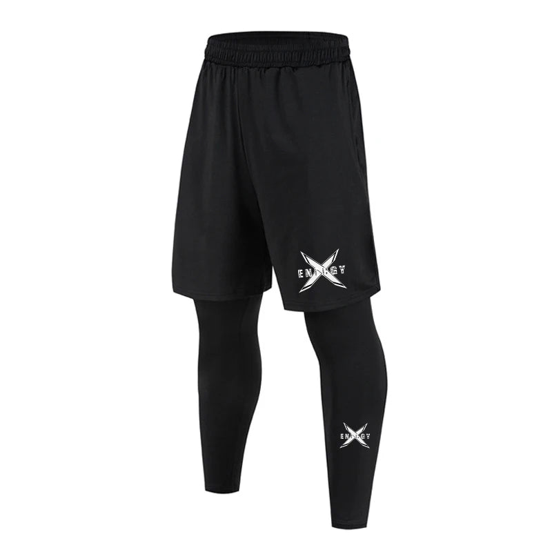Men’s Quick-Dry Compression Running & Training Pants