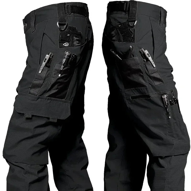 Men’s Tactical Cargo Work Pants Waterproof Outdoor Trousers