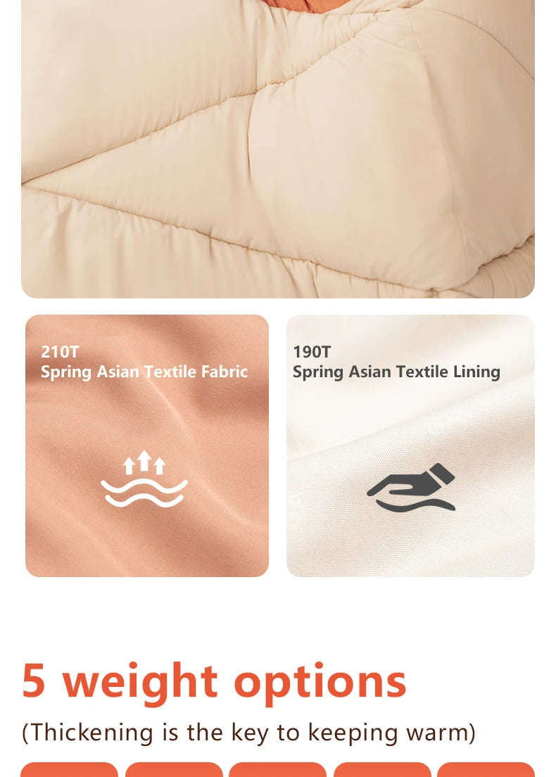 BISINNA Ultralight 4 Season Warm Camping Sleeping Bag