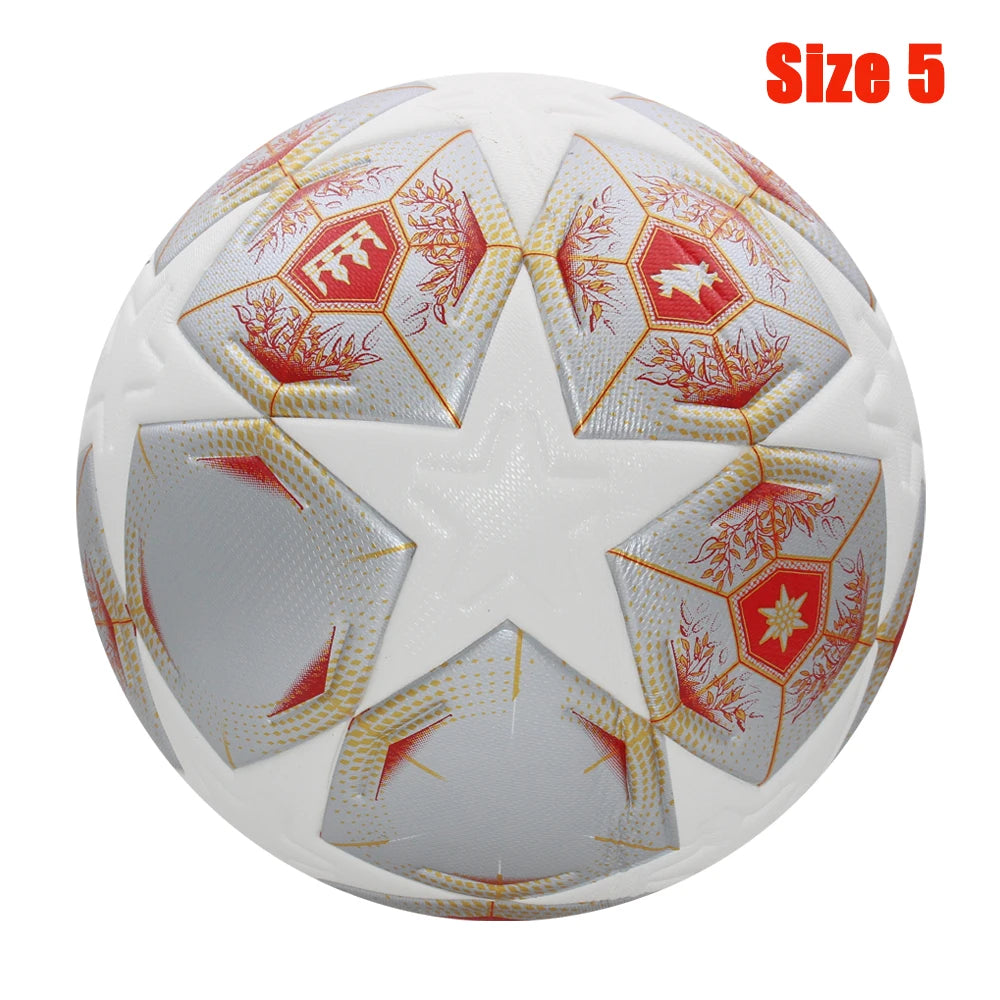 Professional Soccer Ball – Seamless Outdoor Training & Match Football (Size 4 & 5)