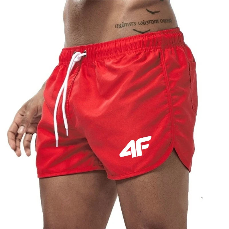 Men’s Quick-Dry Beach Shorts Swim Surf Gym Trunks