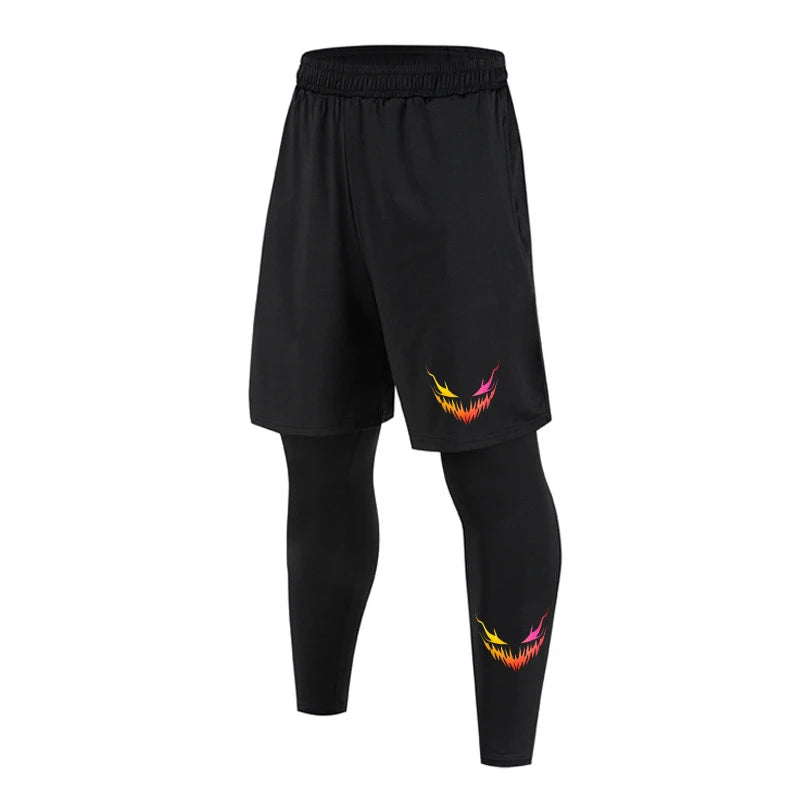 Men’s Quick-Dry Compression Running & Training Pants
