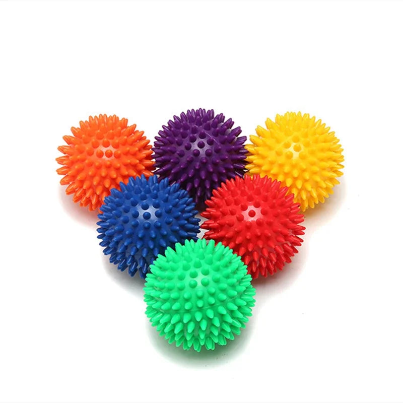7cm PVC Spiked Massage Ball for Fitness & Physiotherapy