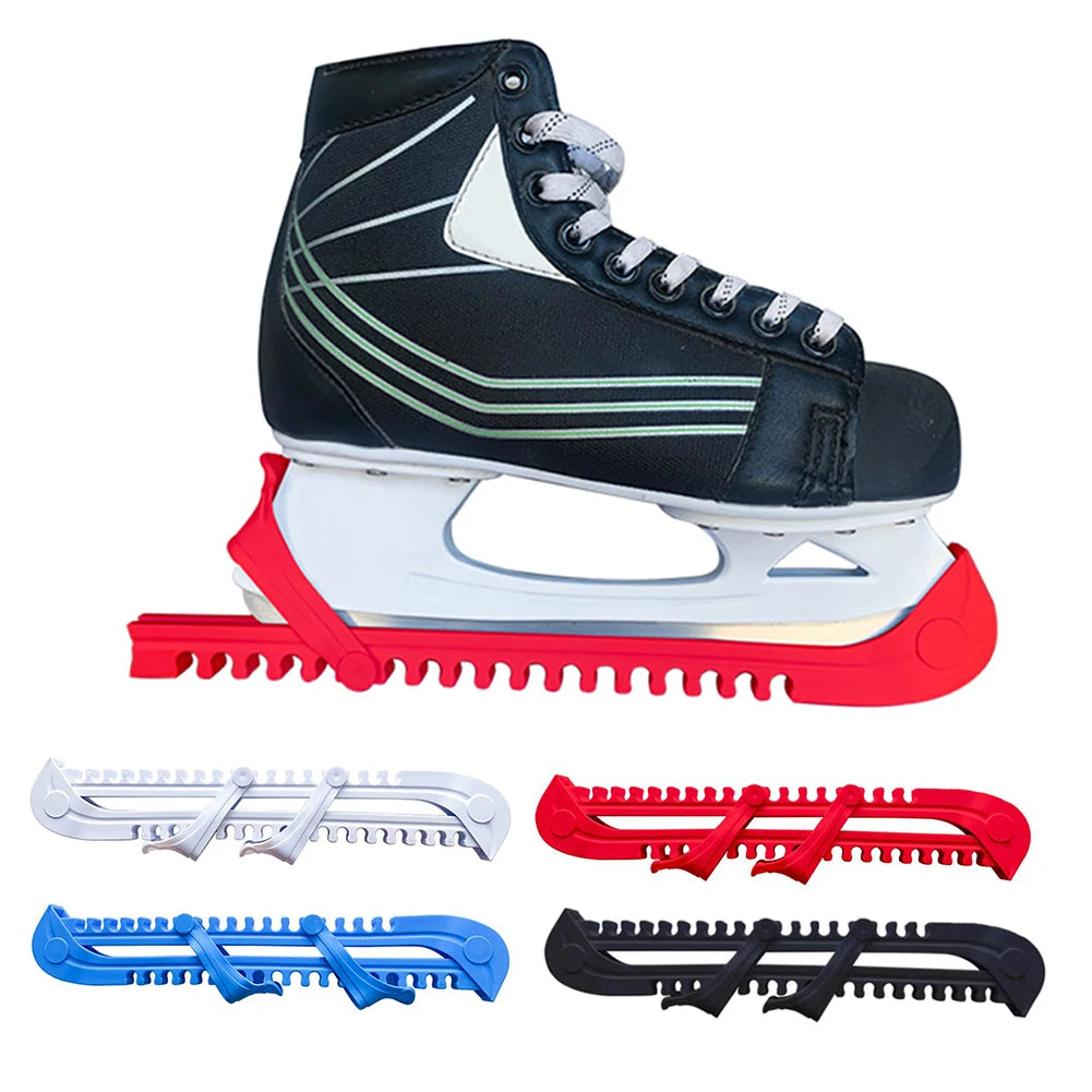 Adjustable Ice Blade Protector – Universal Plastic Cover for Hockey Skates