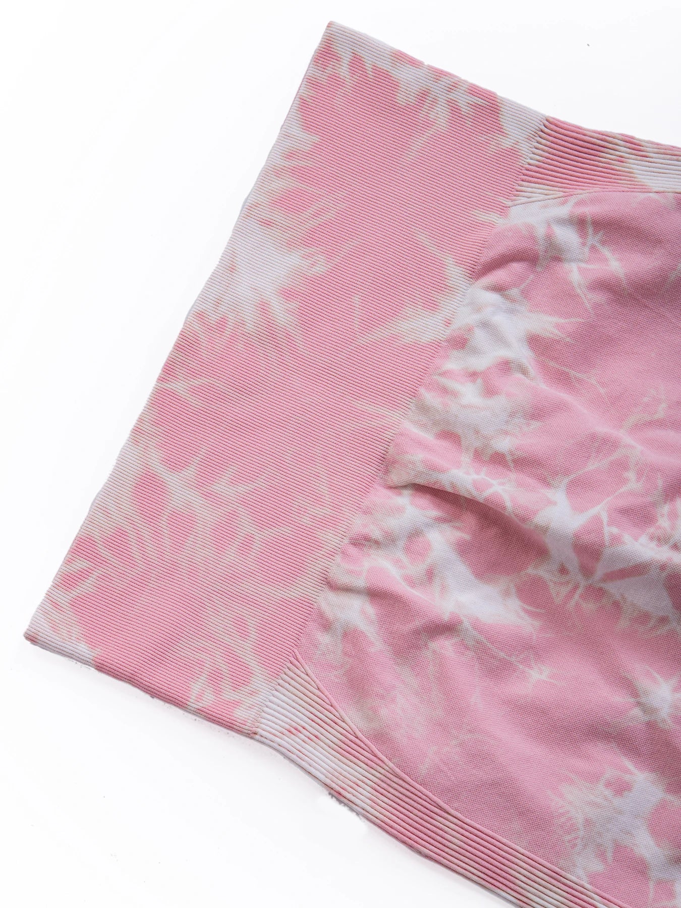 Women’s Tie-Dye High Waist Ruched Sports Yoga Shorts