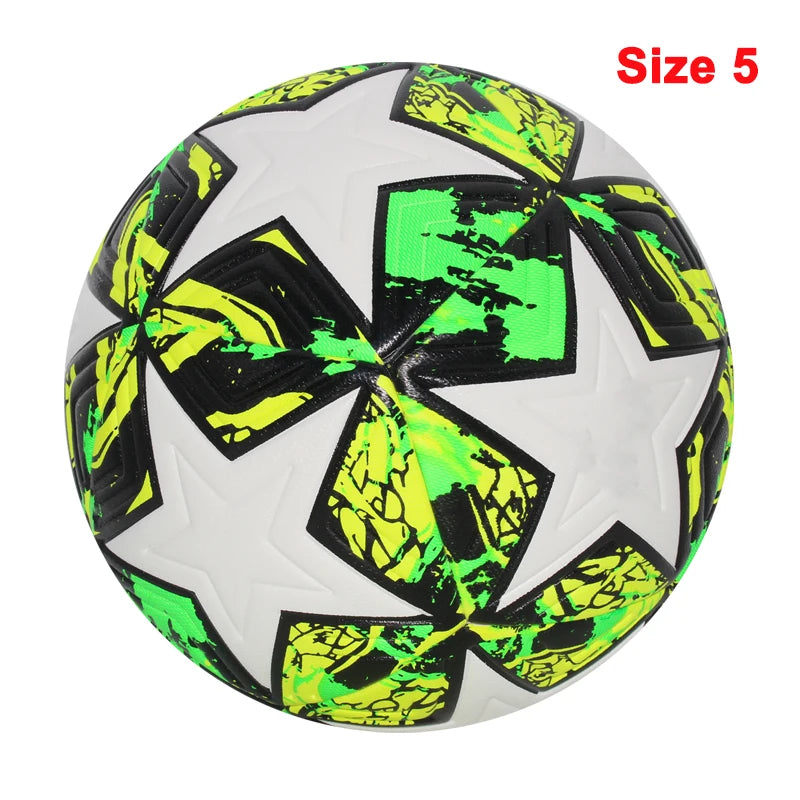 Professional Soccer Ball – Seamless Outdoor Training & Match Football (Size 4 & 5)