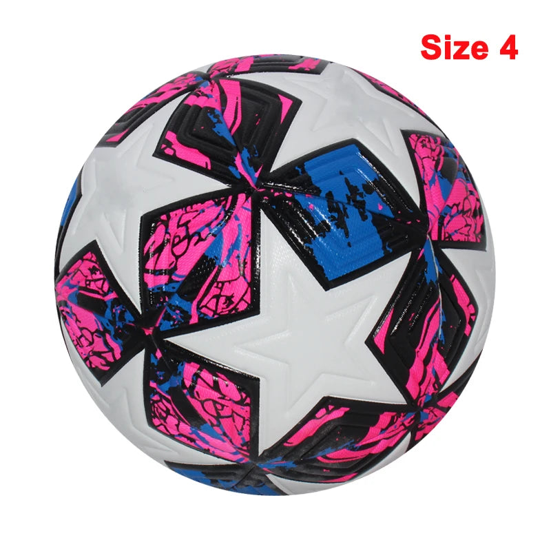 Professional Soccer Ball – Seamless Outdoor Training & Match Football (Size 4 & 5)