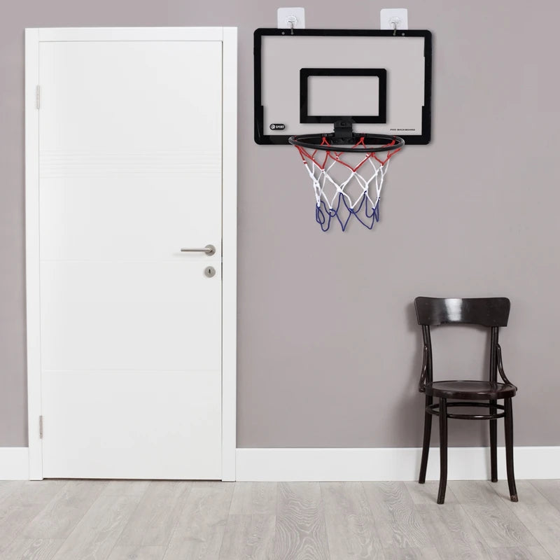 Mini Basketball Hoop Indoor Door/Wall Mounted Game Set