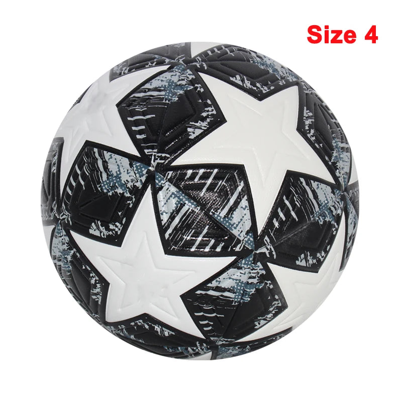 Professional Soccer Ball – Seamless Outdoor Training & Match Football (Size 4 & 5)