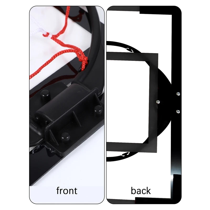 Mini Basketball Hoop Indoor Door/Wall Mounted Game Set