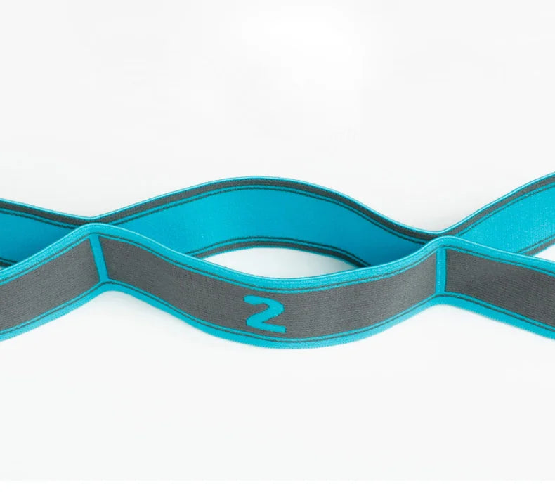 Elastic Yoga Stretch Strap with Loops – Ballet, Pilates & Gymnastics