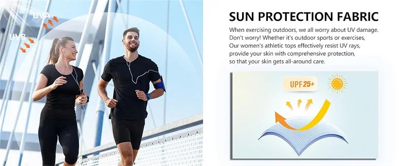 Women’s Compression Short Sleeve Athletic Quick-Dry Workout Shirt