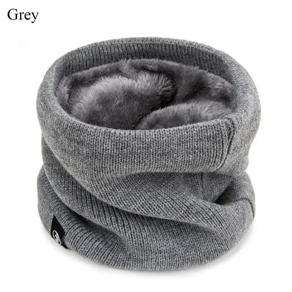 Soft Knitted Winter Neck Warmer for Men and Women