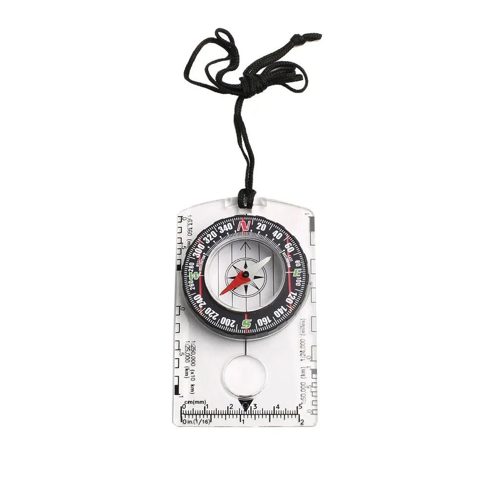 Waterproof Orienteering Baseplate Compass for Hiking and Navigation