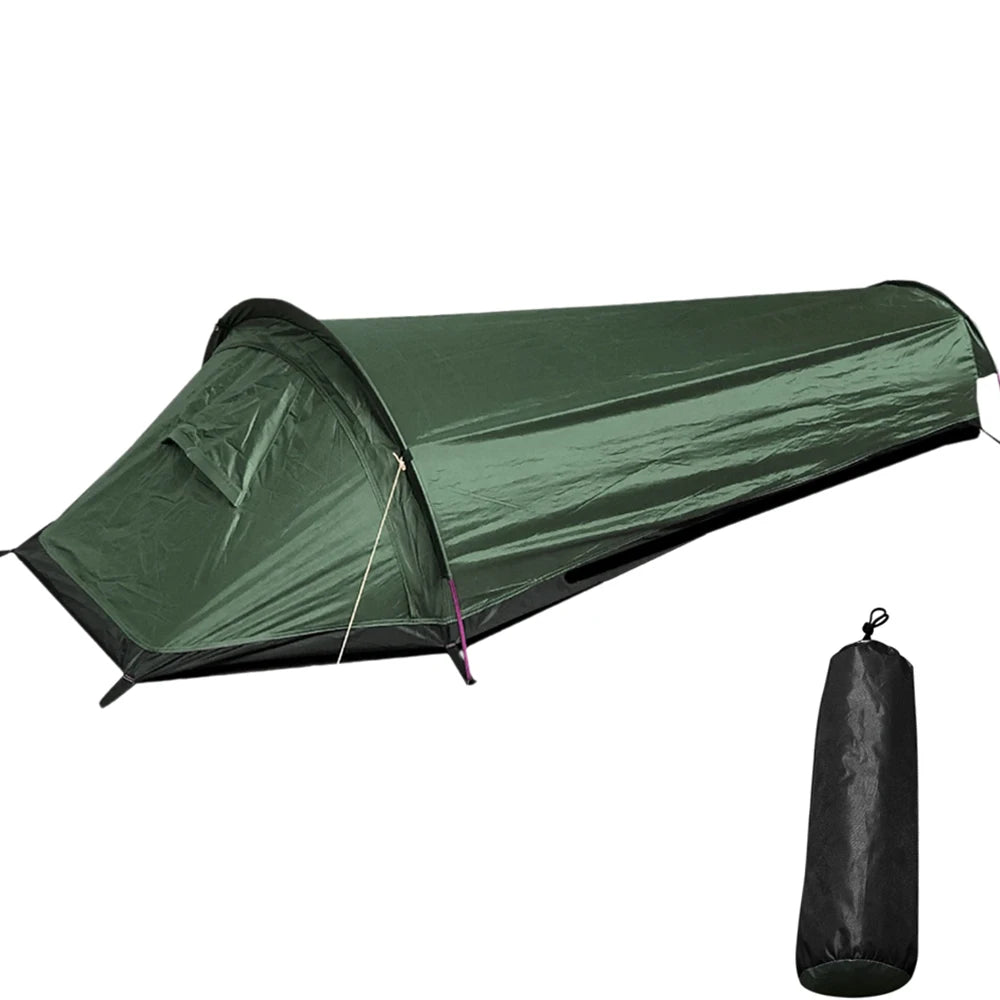 Single Person Backpacking Tent Waterproof Lightweight Camping