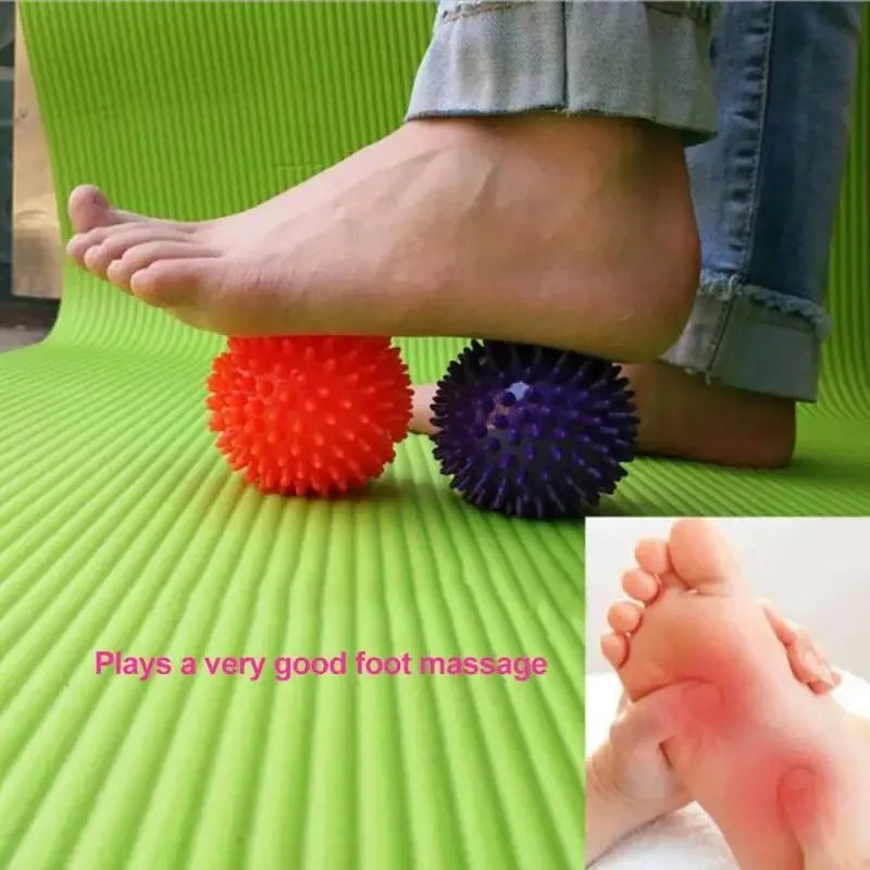 7cm PVC Spiked Massage Ball for Fitness & Physiotherapy