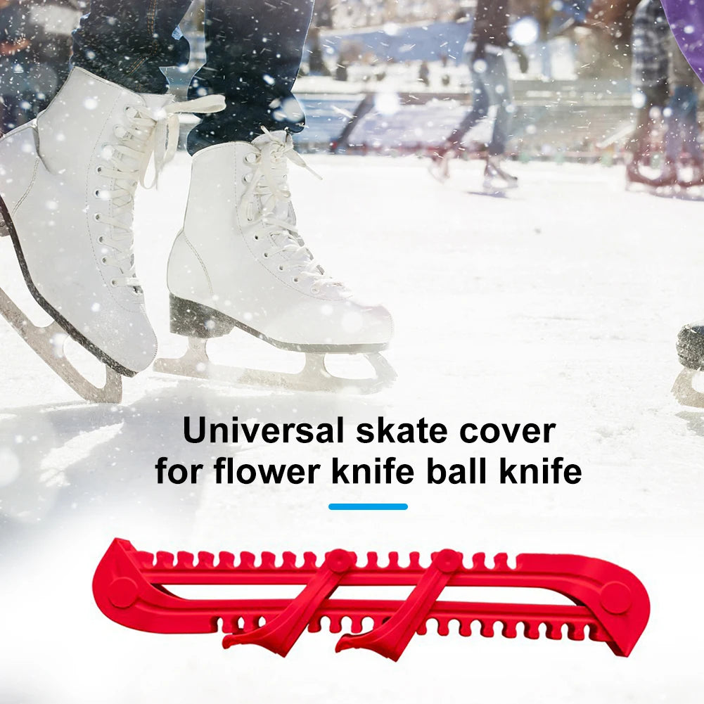 Adjustable Ice Blade Protector – Universal Plastic Cover for Hockey Skates