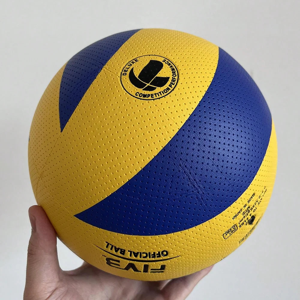Indoor Outdoor Volleyball PU/PVC Soft Leather Beach Ball