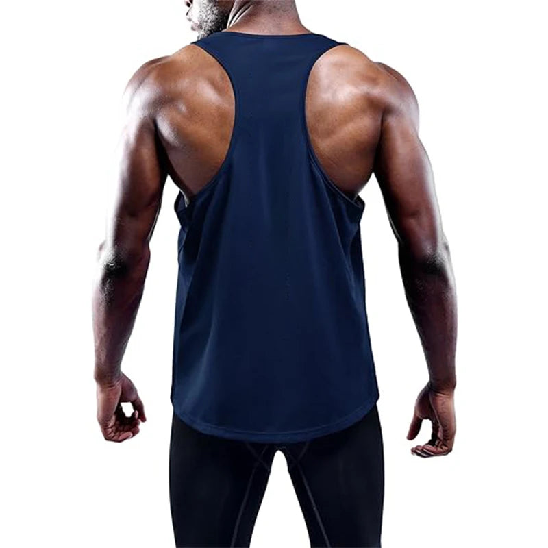 Men’s Running Tank Top Quick-Dry Gym Workout Vest