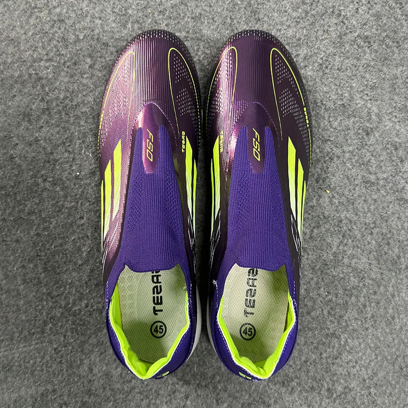 Men’s Soccer Shoes – Studded Indoor & Field Football Cleats, Non-Slip