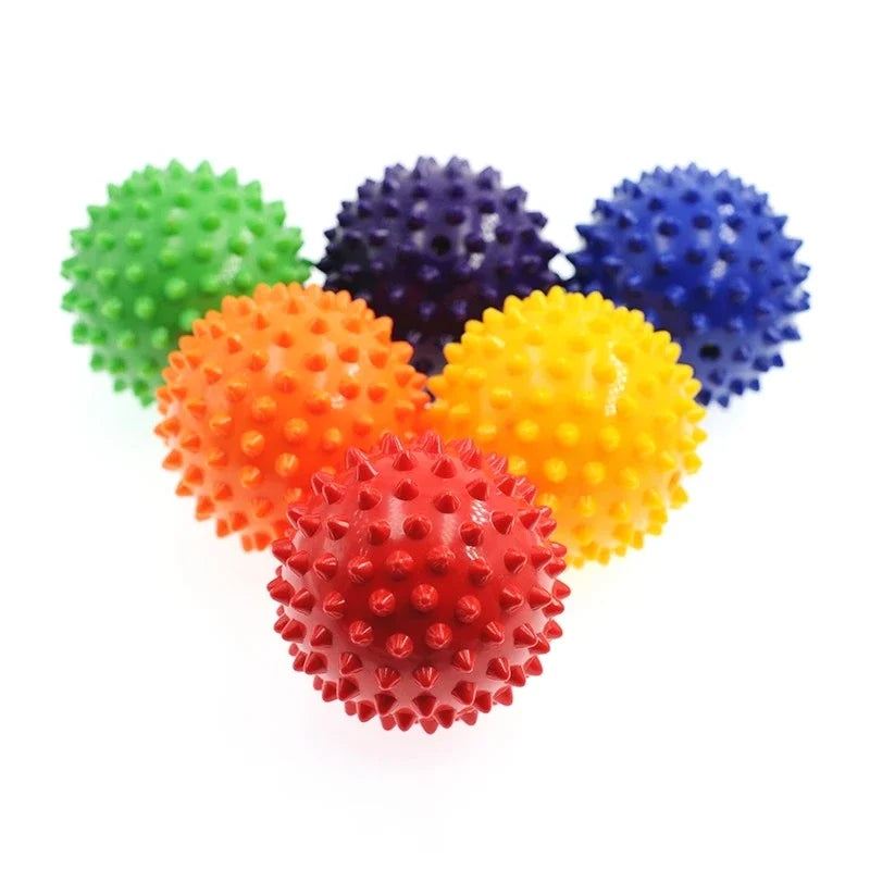 7cm PVC Spiked Massage Ball for Fitness & Physiotherapy