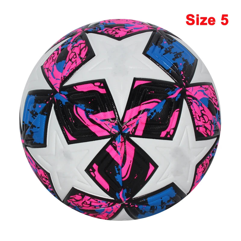 Professional Soccer Ball – Seamless Outdoor Training & Match Football (Size 4 & 5)