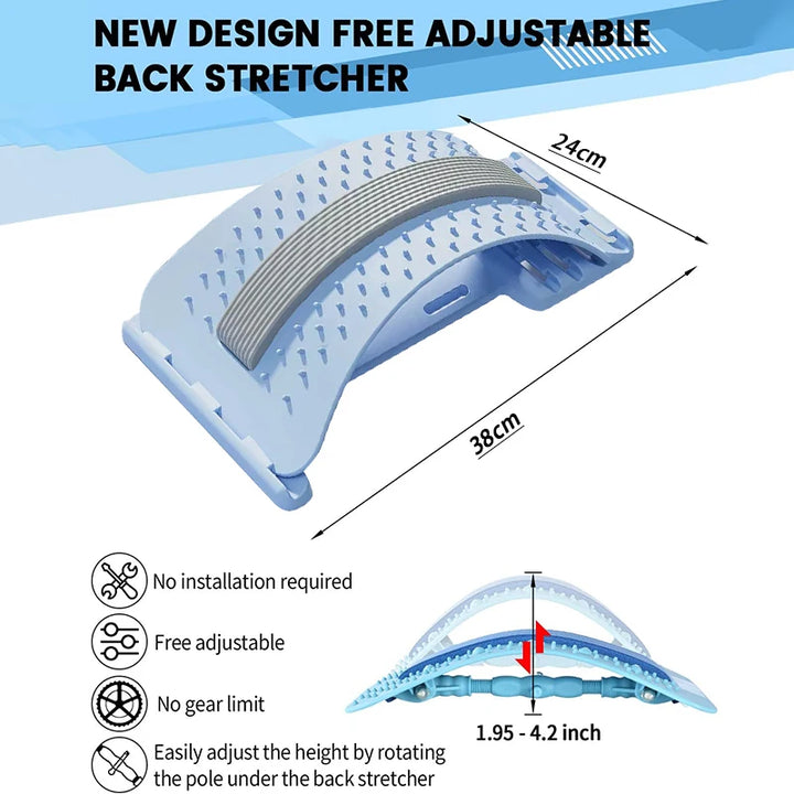 Lumbar Stretching & Massage Device