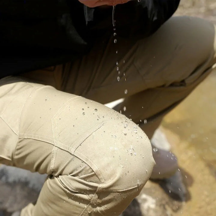 Men’s Summer Tactical Cargo Pants Lightweight Waterproof