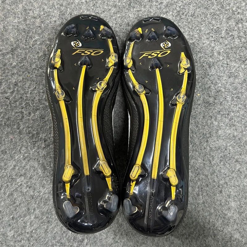 Men’s Soccer Shoes – Studded Indoor & Field Football Cleats, Non-Slip