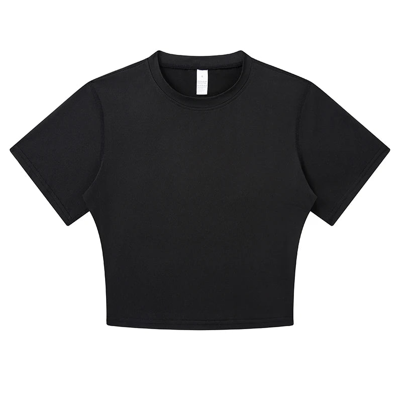 Women’s Compression Short Sleeve Athletic Quick-Dry Workout Shirt