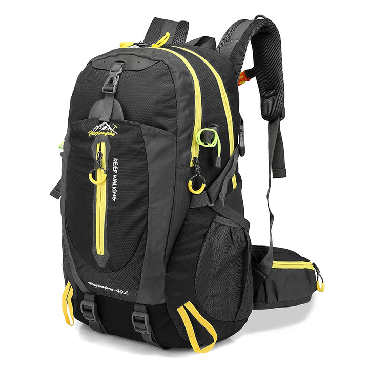 40L Water-Resistant Hiking & Travel Backpack Daypack